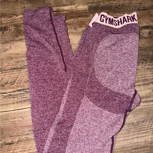 Gymshark Heathered Purple Leggings
